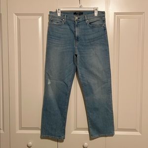 Hudson High Waist Straight Leg Jeans